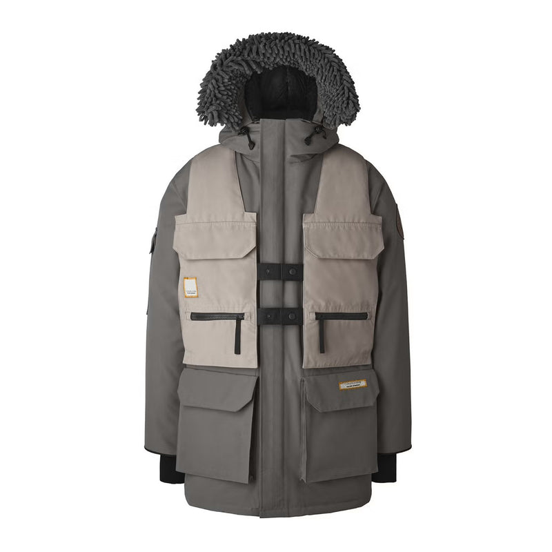 Canada Goose x NBA x Salehe Bembury Expedition Parka - Coastal Grey/Tan