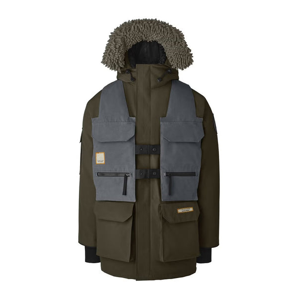 Canada Goose x NBA x Salehe Bembury Expedition Parka - Titanium/Military Green