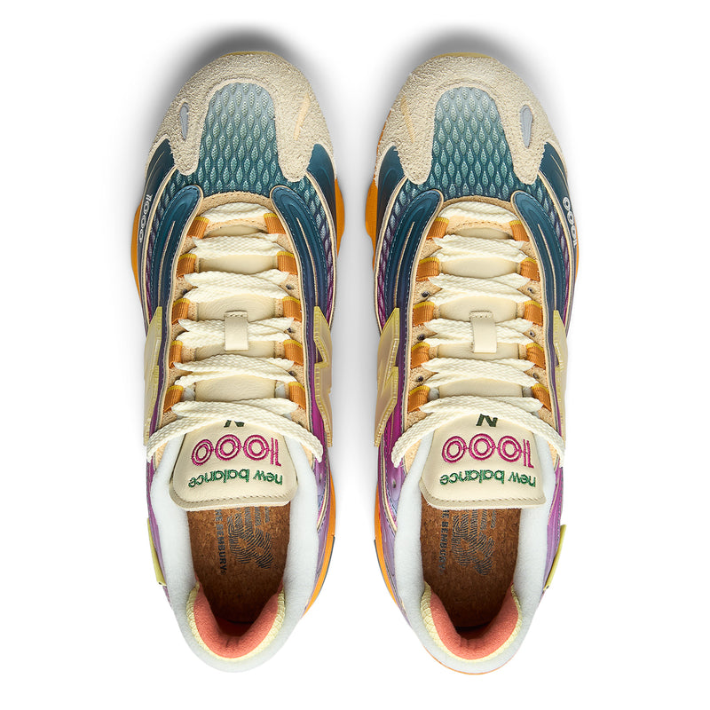 Salehe Bembury x New Balance 1000 Fog Be The Cloud Berry